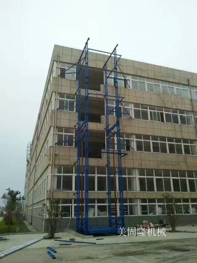 廊坊室外双臂导轨式升降机厂家